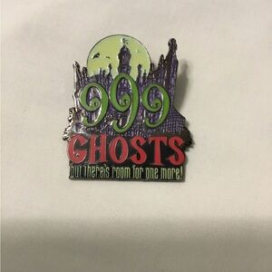 Vintage Walt Disney World  999 Ghosts Enamel Pin Dated 2004